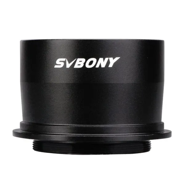Svbony SV125 Black 2" to T2 Camera Adapter for SLR Cameras - F9196A