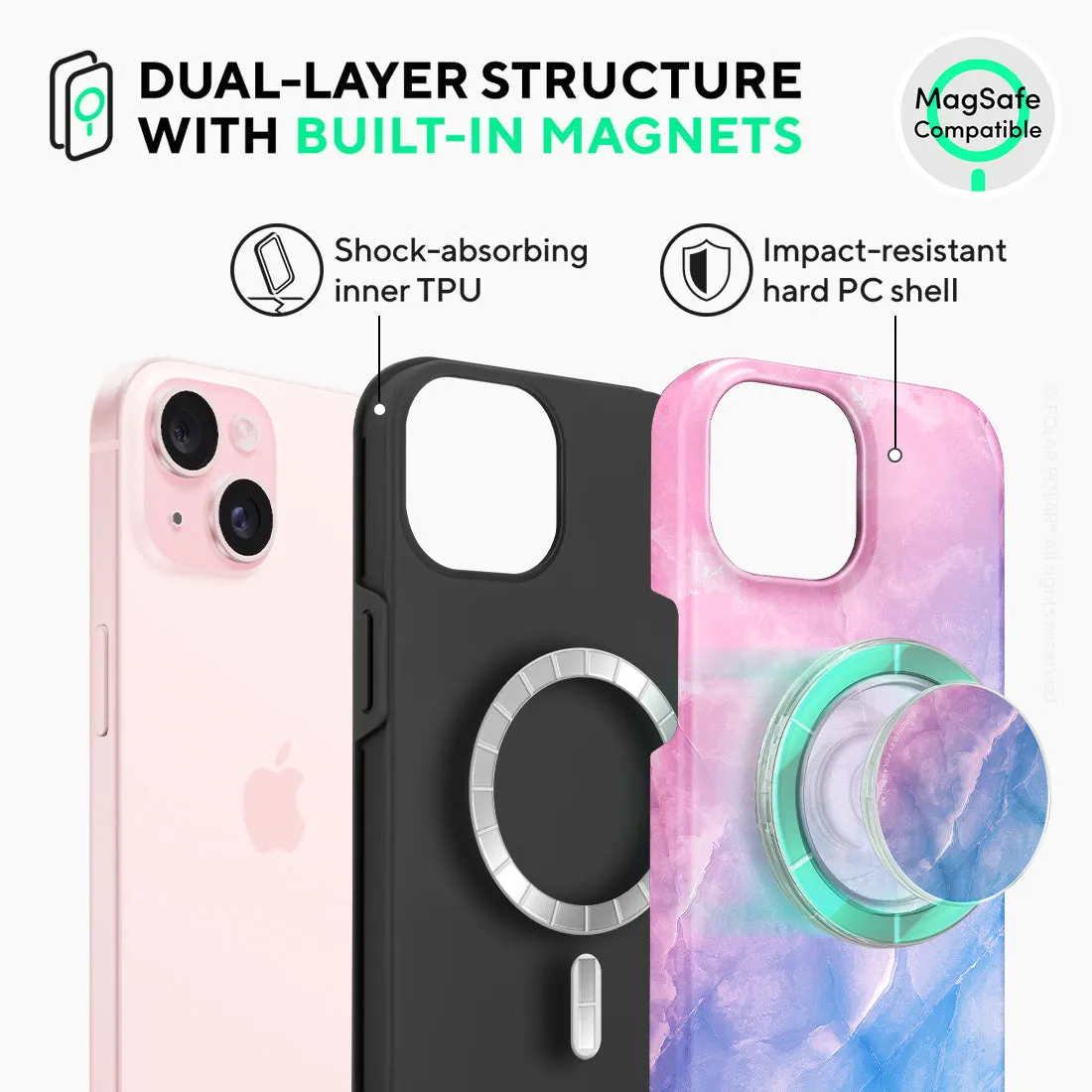 Sweet Rainbow Custom - iPhone 15 Case