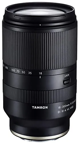 Tamron 18-300mm F/3.5-6.3 Di III-A VC VXD Lens for Sony E APS-C Mirrorless Cameras