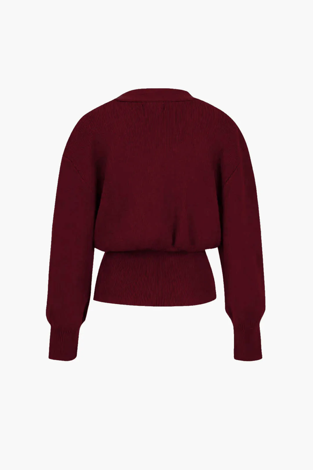 Tanya - Elegant V Neck Woman's Cardigan