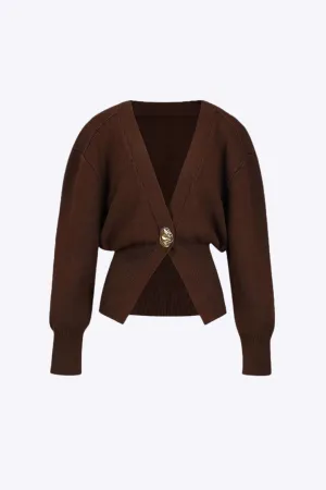 Tanya - Elegant V Neck Woman's Cardigan