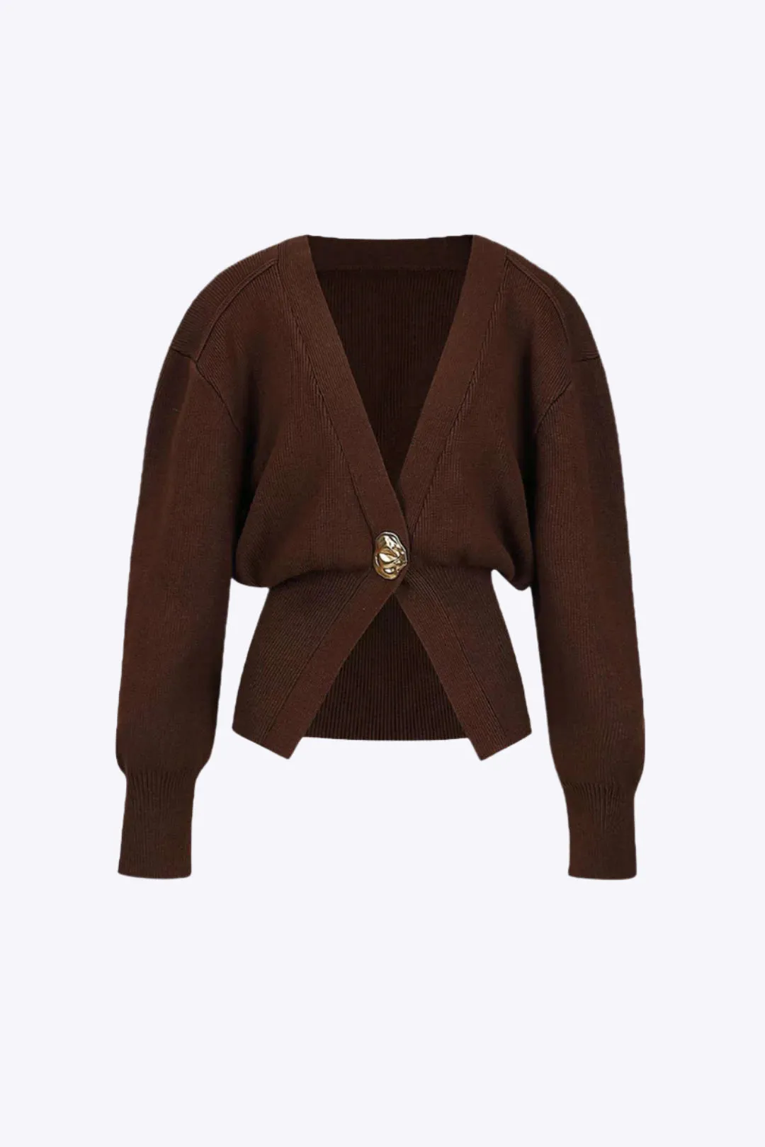 Tanya - Elegant V Neck Woman's Cardigan