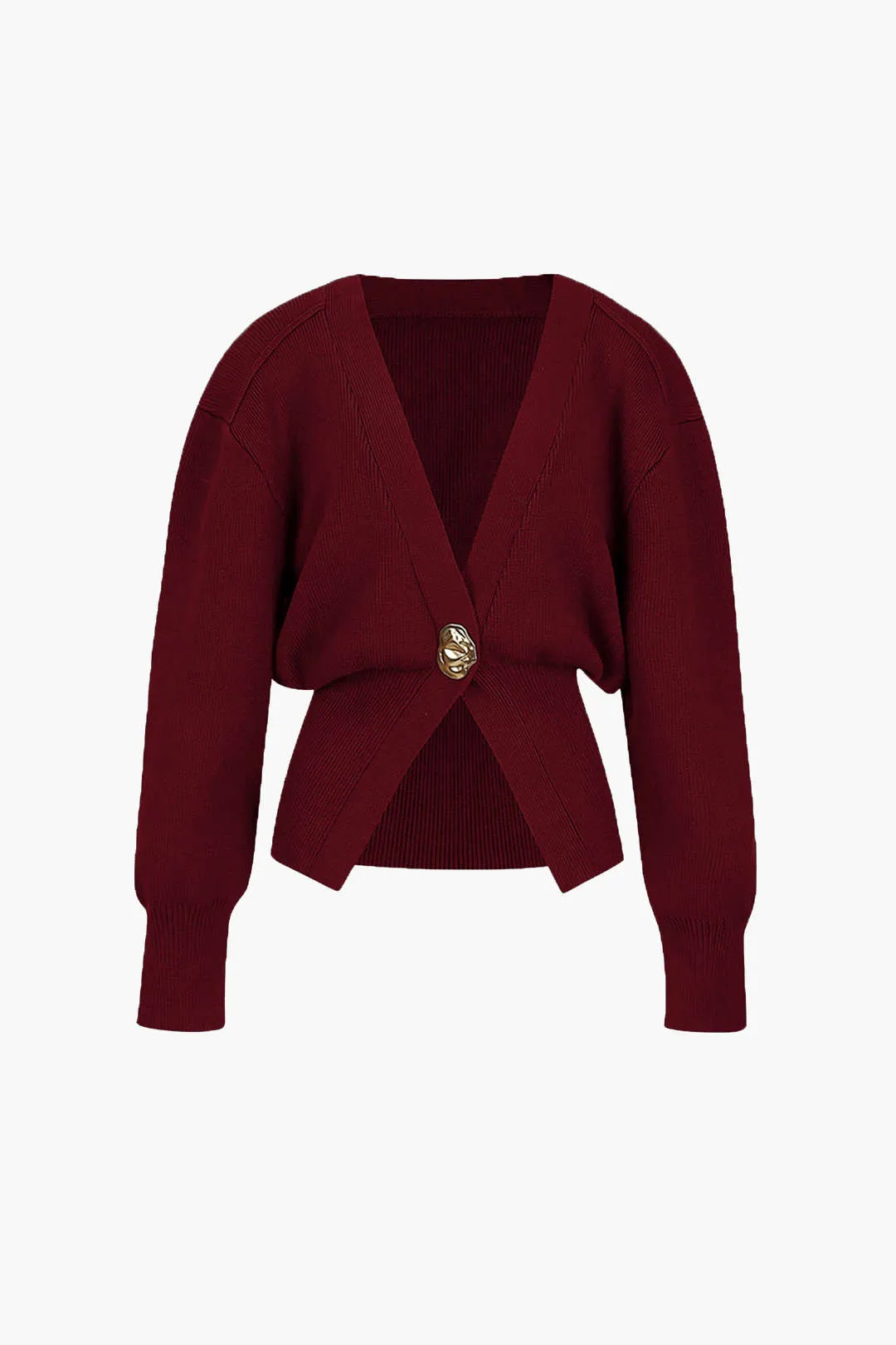 Tanya - Elegant V Neck Woman's Cardigan