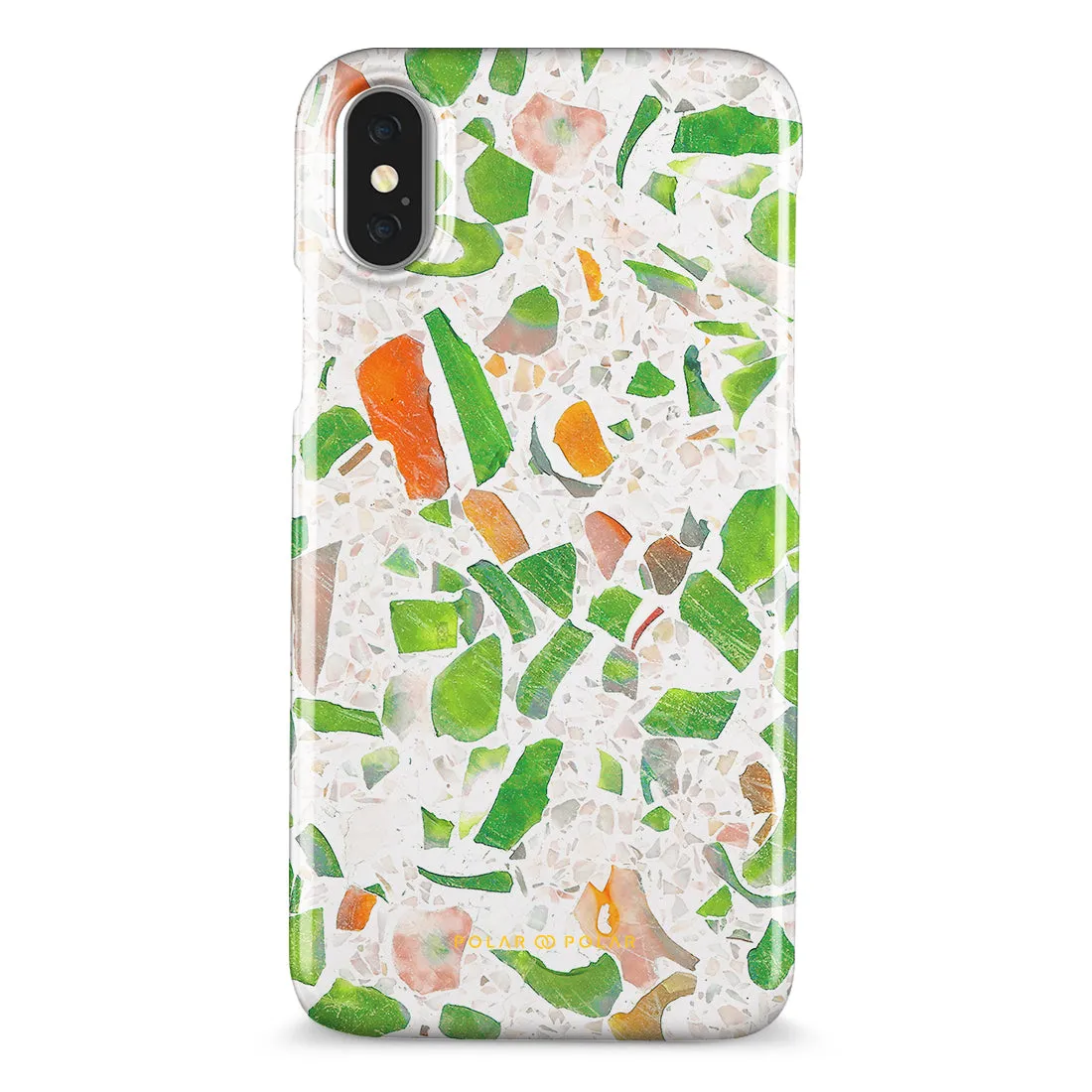 Terrazzo Green Custom - iPhone X / XS Case