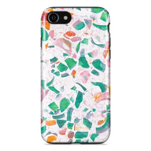 Terrazzo Lake Blue Custom - iPhone SE3 / SE2 / 8 / 7 Case