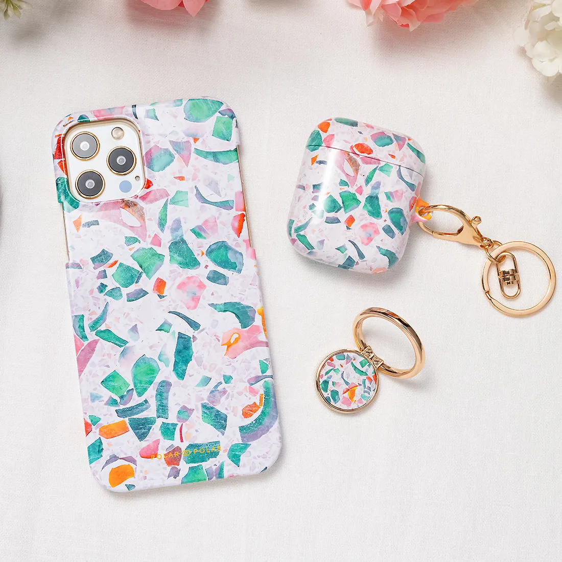 Terrazzo Lake Blue Custom - iPhone SE3 / SE2 / 8 / 7 Case