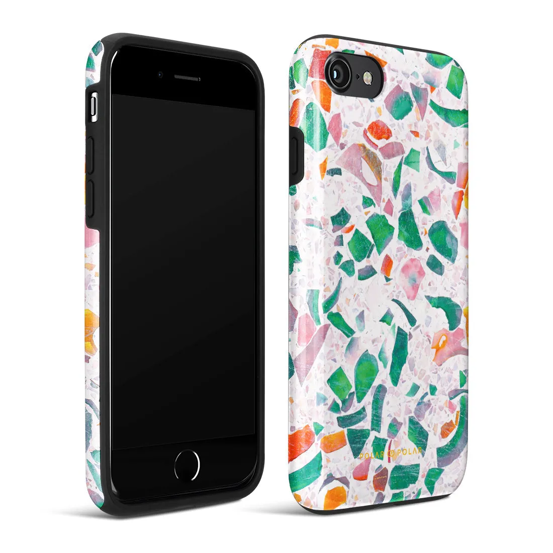 Terrazzo Lake Blue Custom - iPhone SE3 / SE2 / 8 / 7 Case
