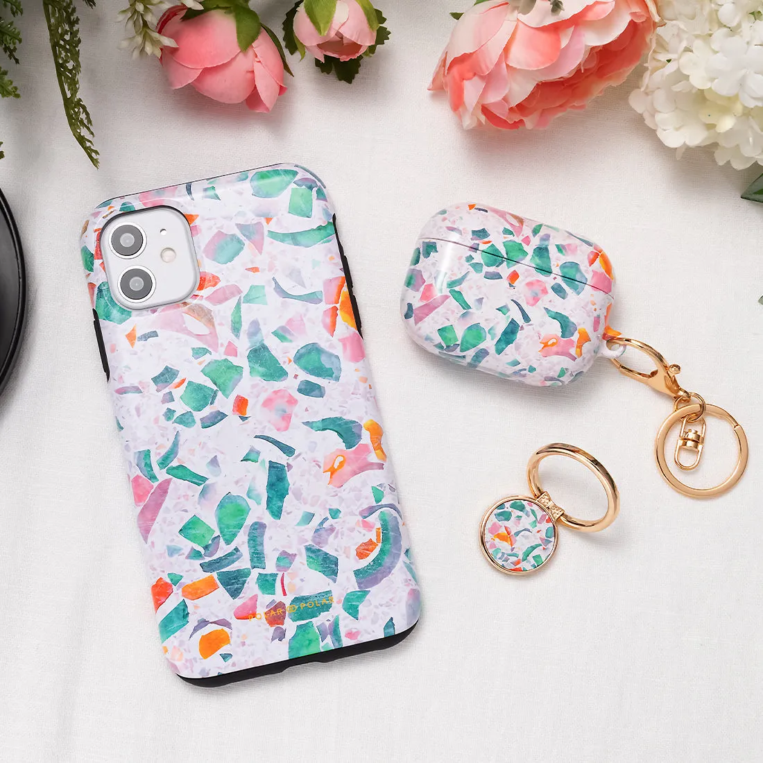 Terrazzo Lake Blue Custom - iPhone SE3 / SE2 / 8 / 7 Case