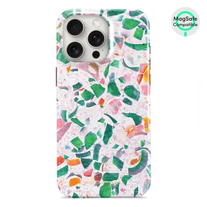 Terrazzo Lake Blue - iPhone 15 Pro Max Case