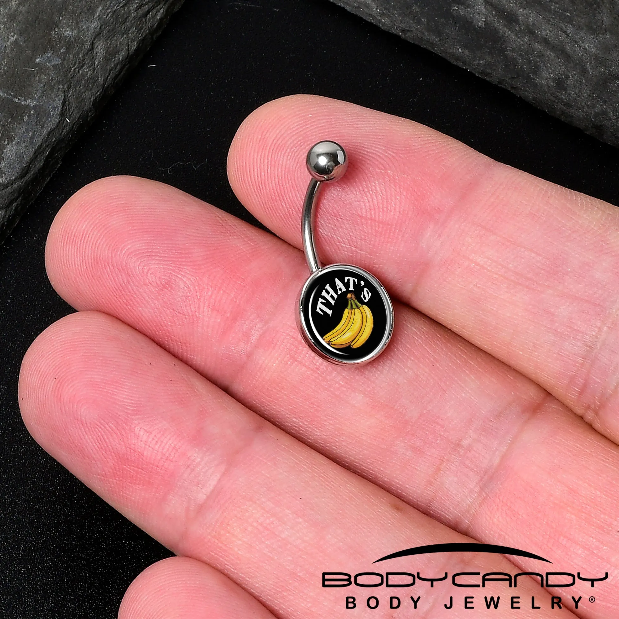 That is Bananas Belly Ring