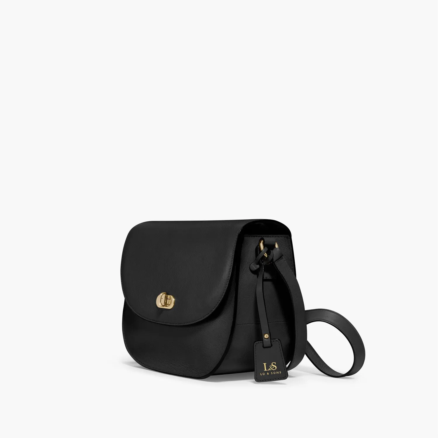 The Claremont - Full Grain Leather - Black