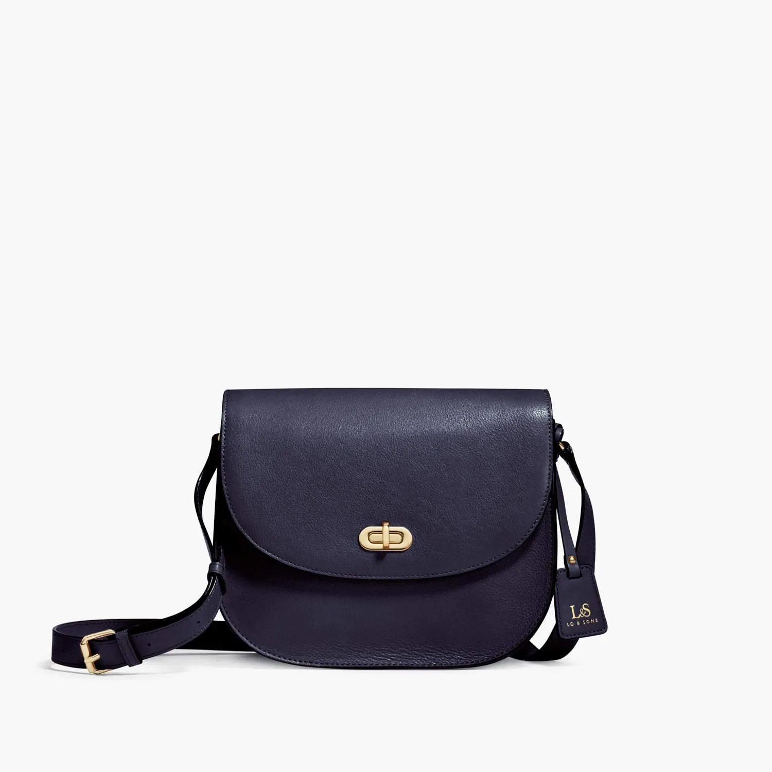 The Claremont - Full Grain Leather - Deep Navy