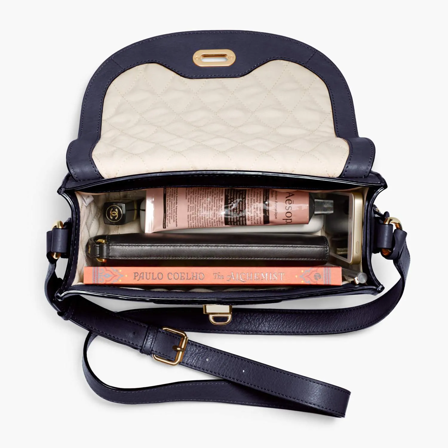The Claremont - Full Grain Leather - Deep Navy