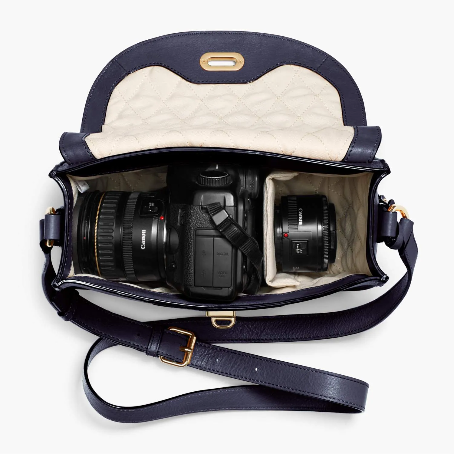 The Claremont - Full Grain Leather - Deep Navy