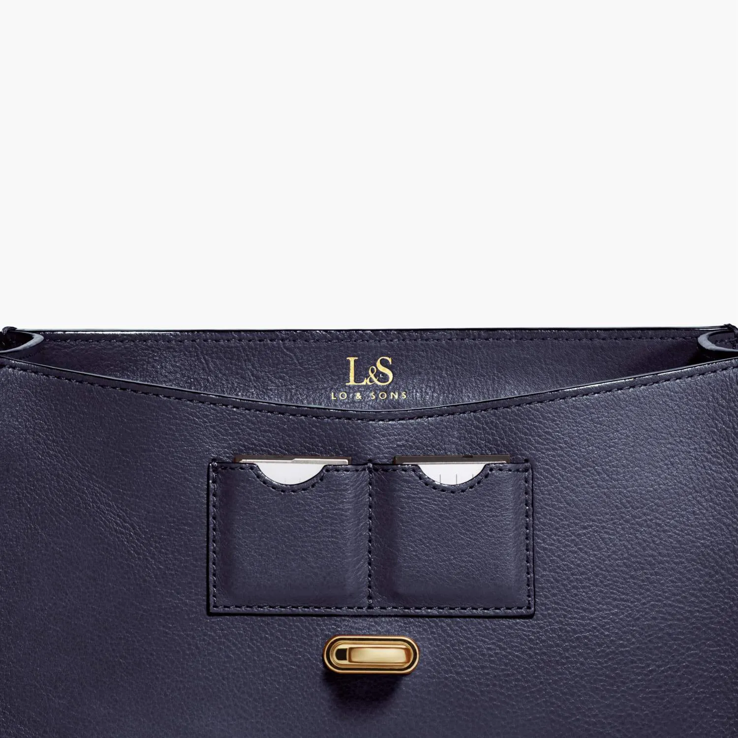 The Claremont - Full Grain Leather - Deep Navy