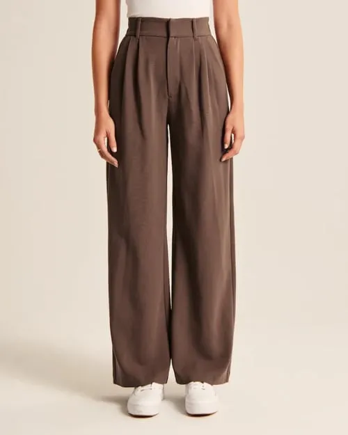 THE EFFORTLESS TAILORED WIDE LEG PANTS - BUY 2 VIP SHIPPING