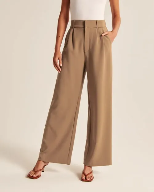 THE EFFORTLESS TAILORED WIDE LEG PANTS - BUY 2 VIP SHIPPING