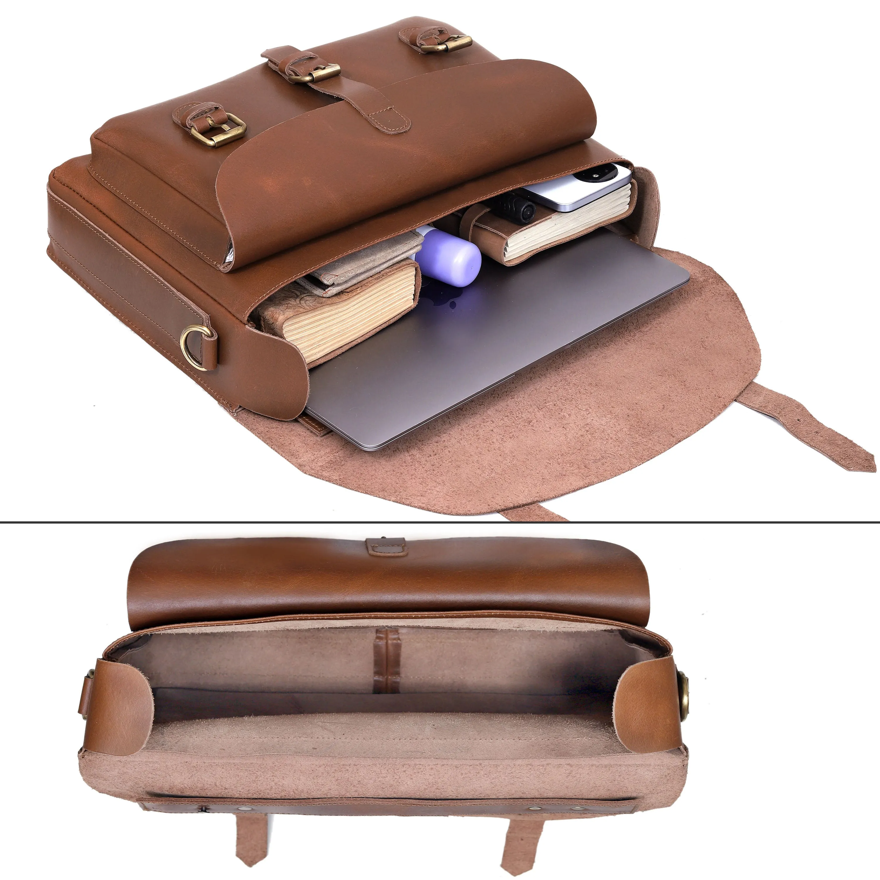 The Executive Leather Briefcase