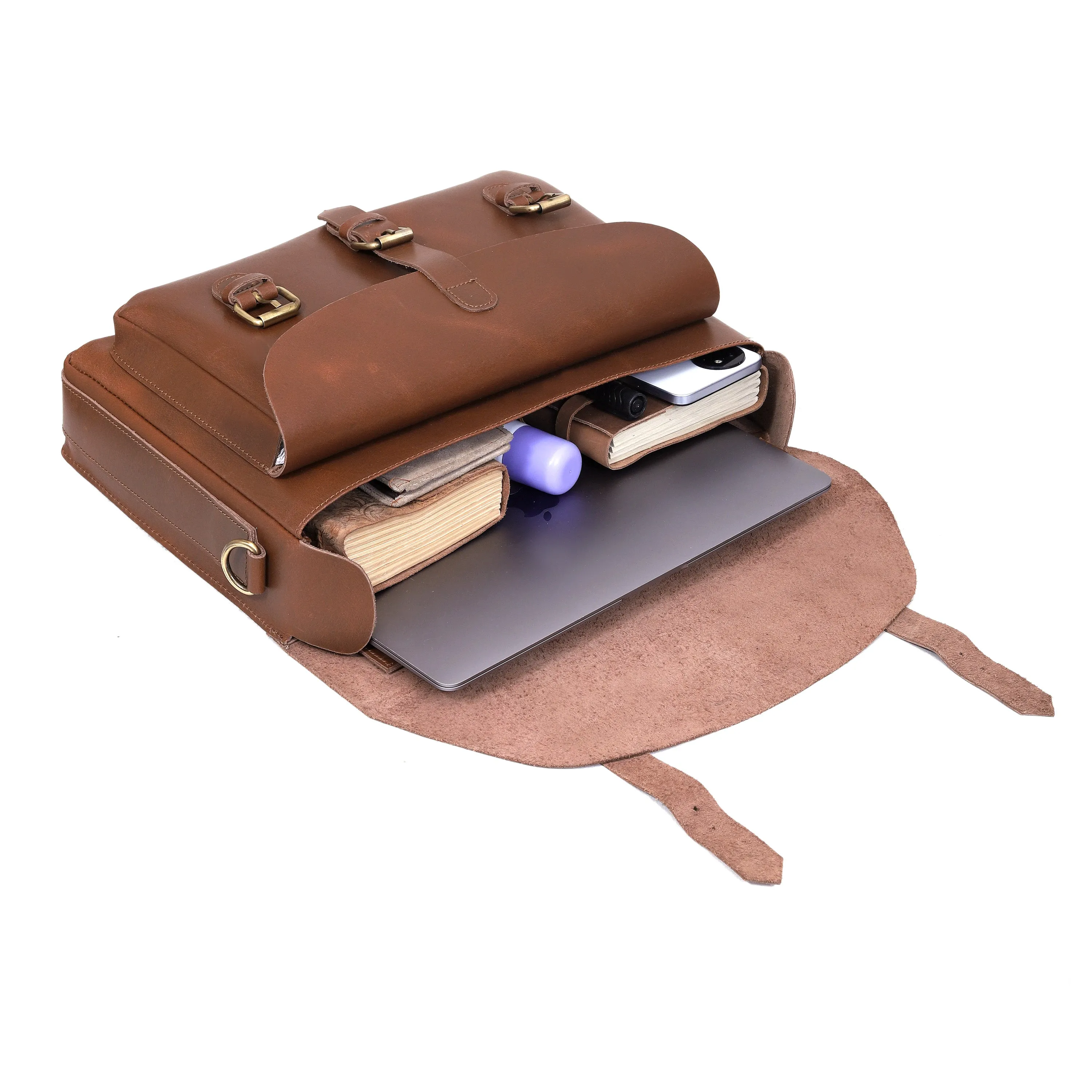 The Executive Leather Briefcase