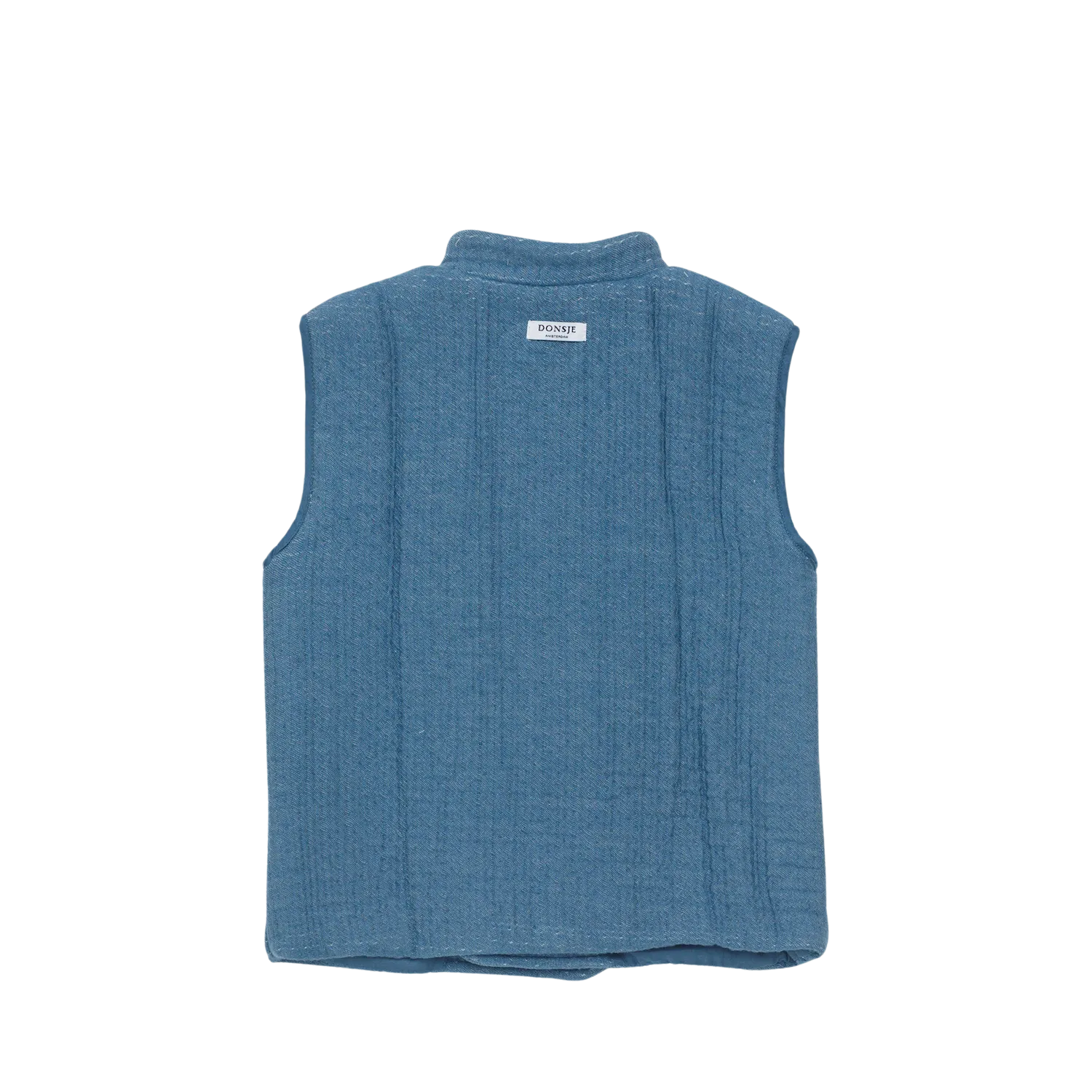Tiepo Waistcoat | Steel Blue
