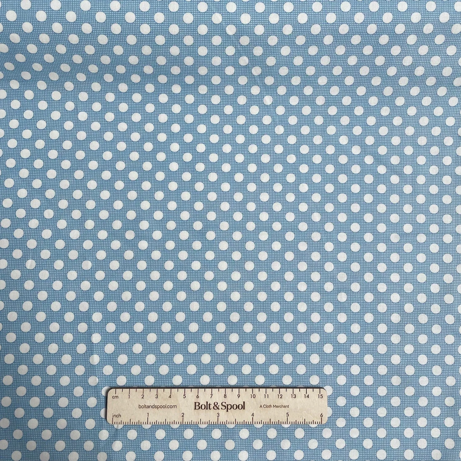 Tilda Fabrics : Medium Dots - Blue