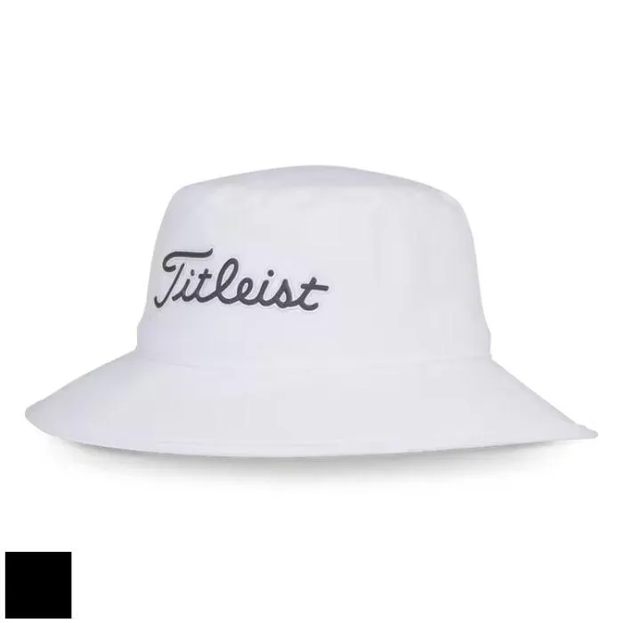 Titleist Players StaDry Bucket Hat Black/Charcoal (TH23PSB-00C)