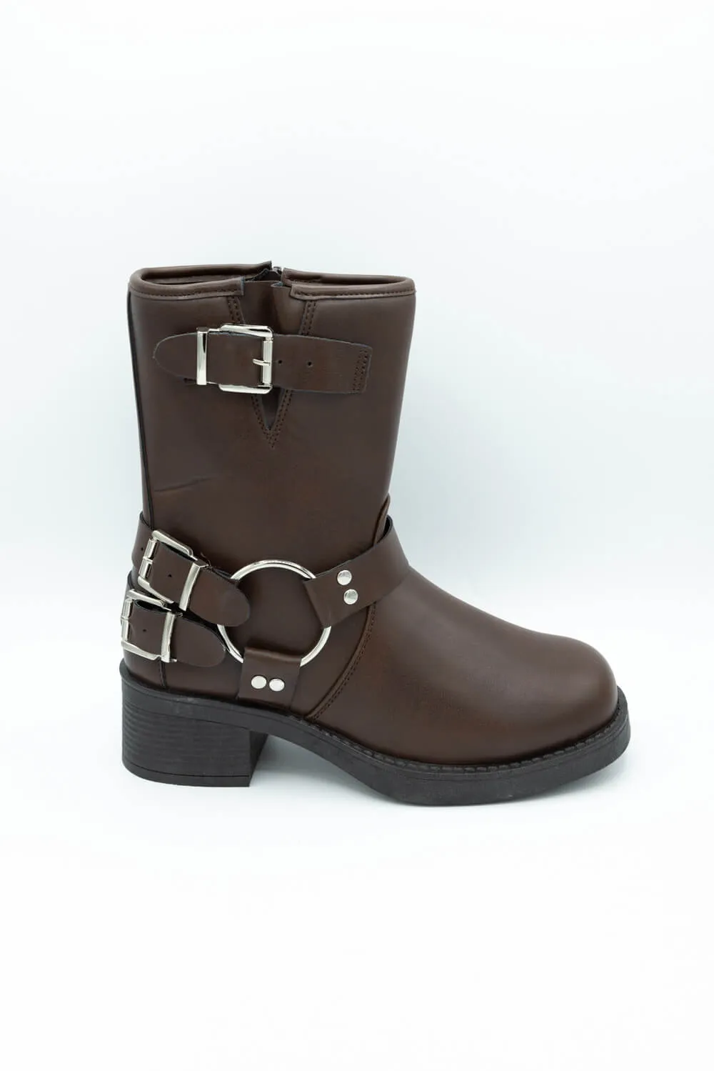 Top Moda Irene Booties for Women in Brown | IRENE-6 BROWN