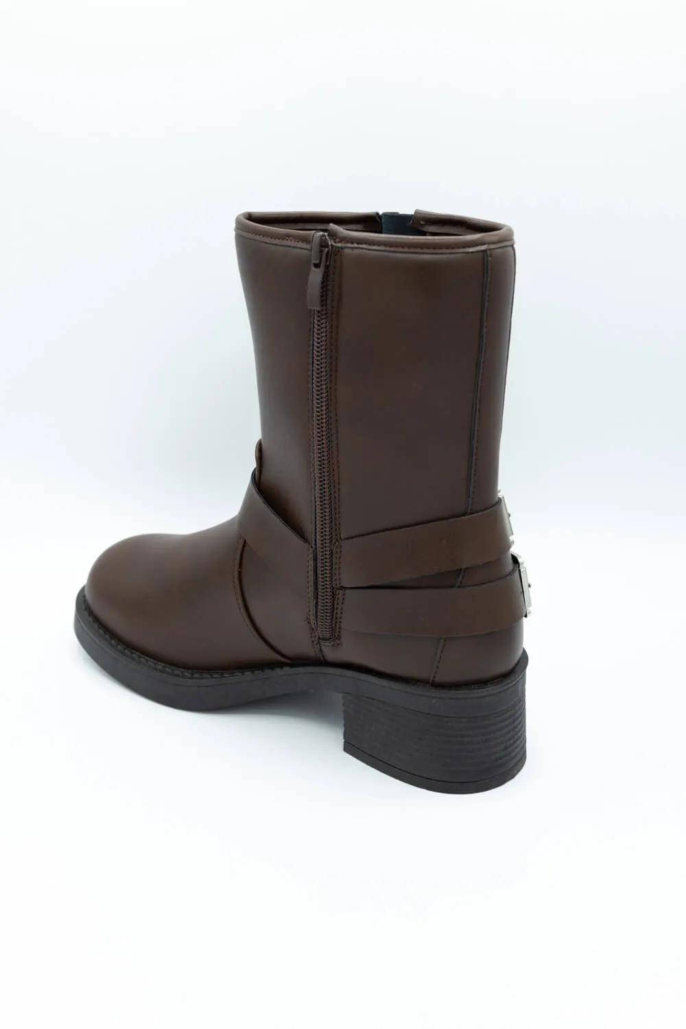 Top Moda Irene Booties for Women in Brown | IRENE-6 BROWN