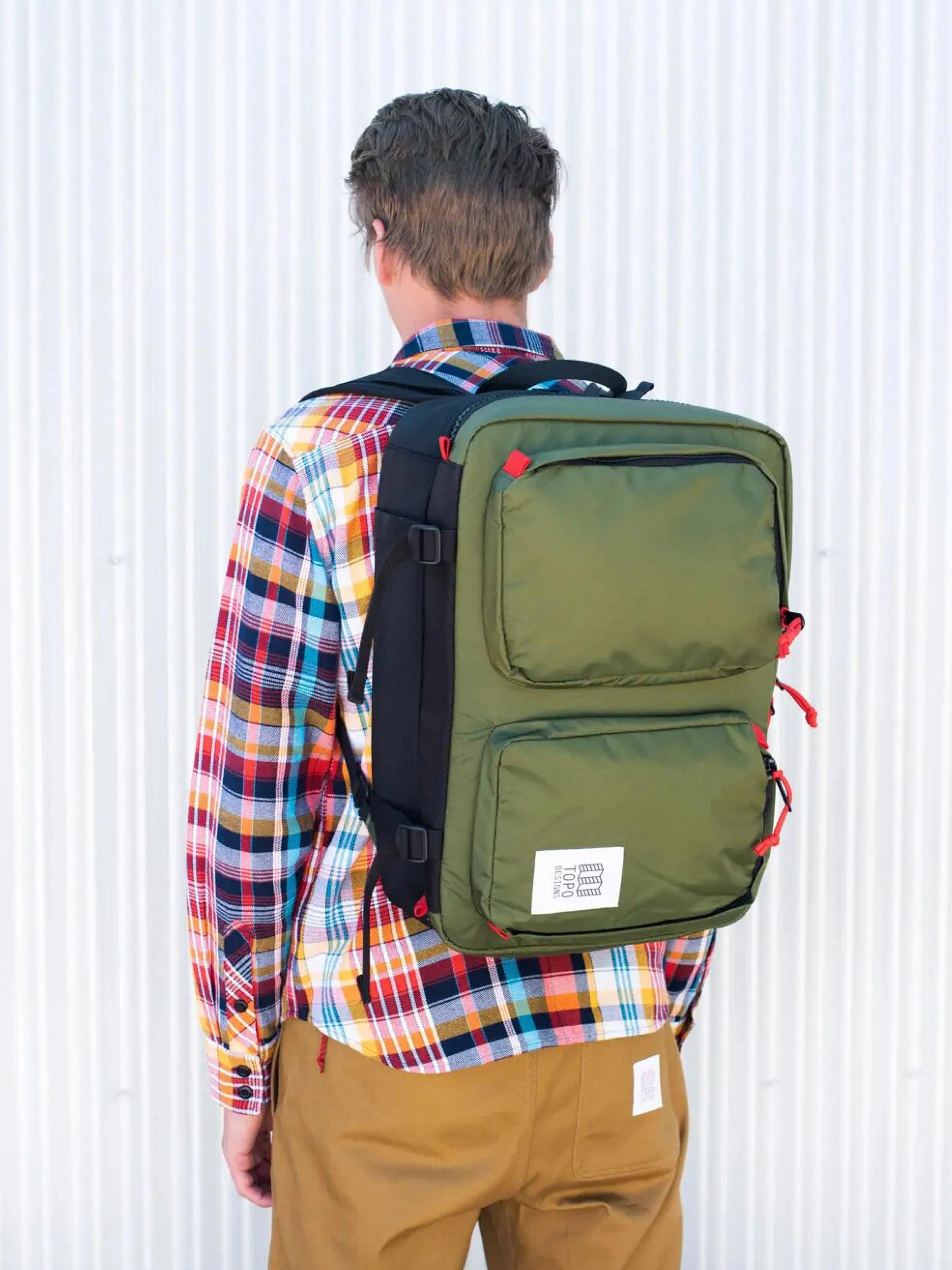 Topo Designs Global Briefcase 3 Day Charcoal