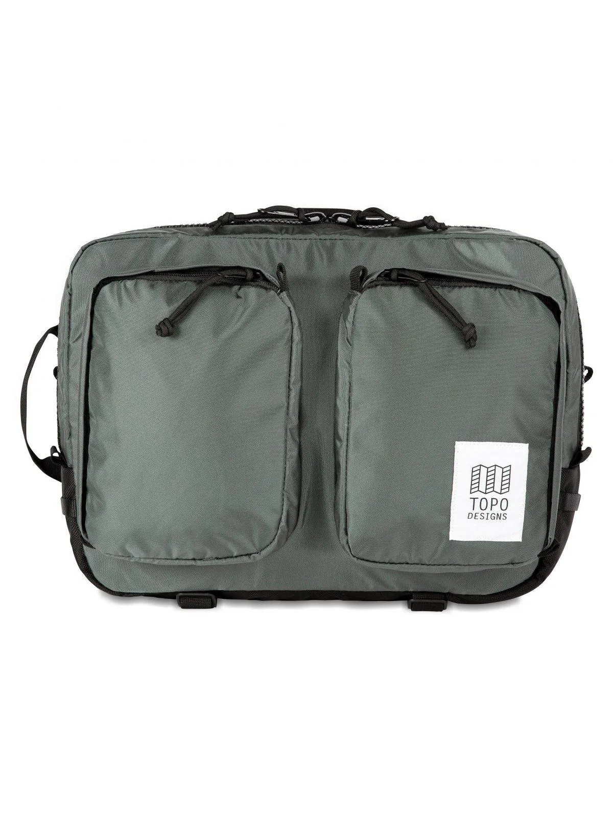 Topo Designs Global Briefcase Charcoal