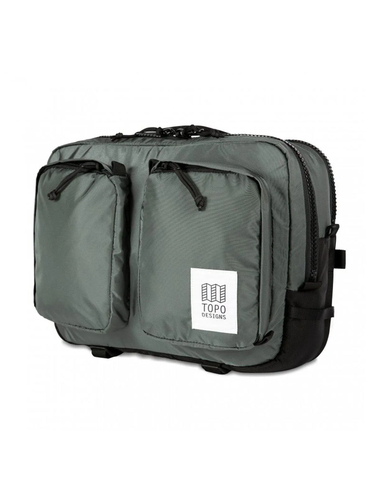 Topo Designs Global Briefcase Charcoal