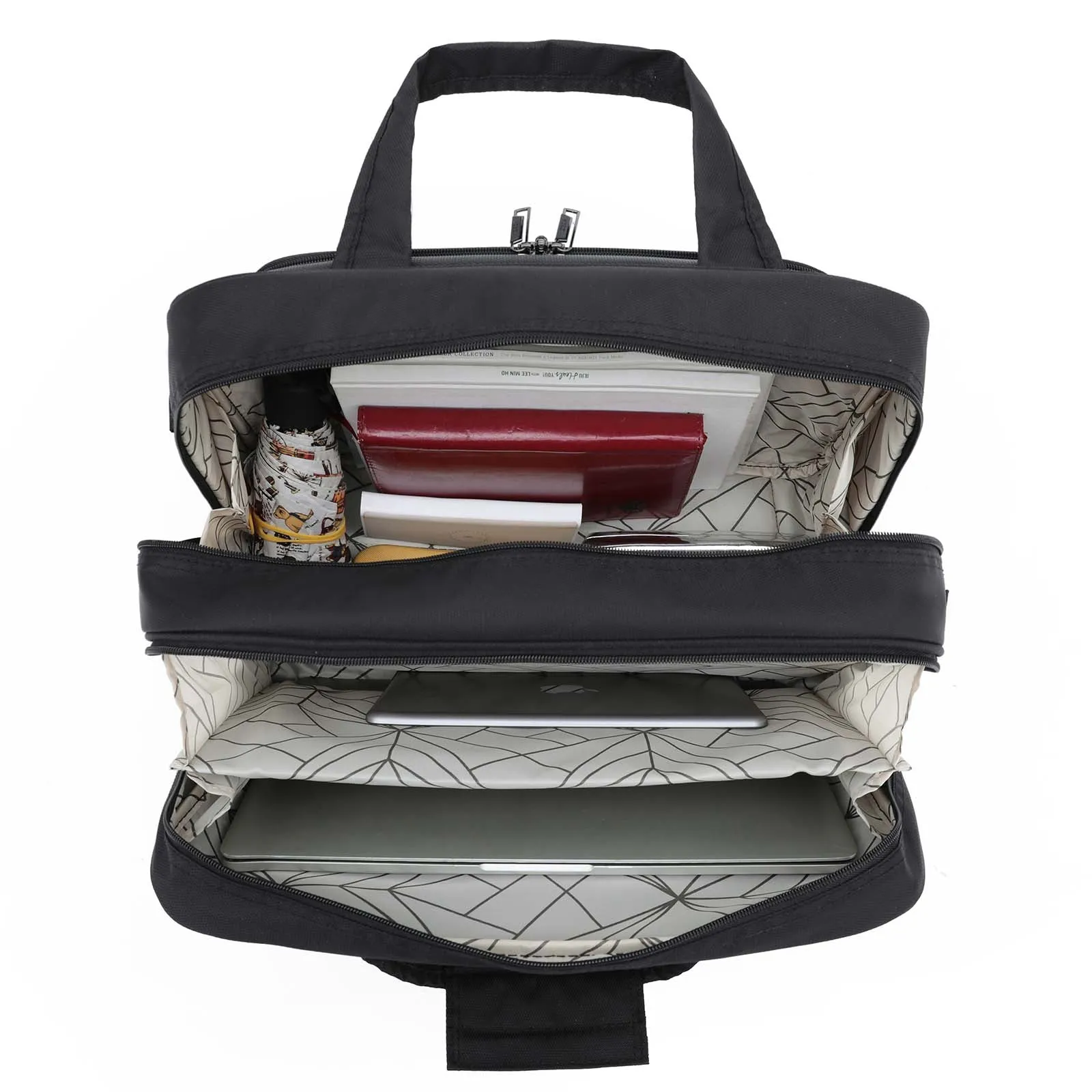 Tosca Oakmont Tote & Laptop Bag Black
