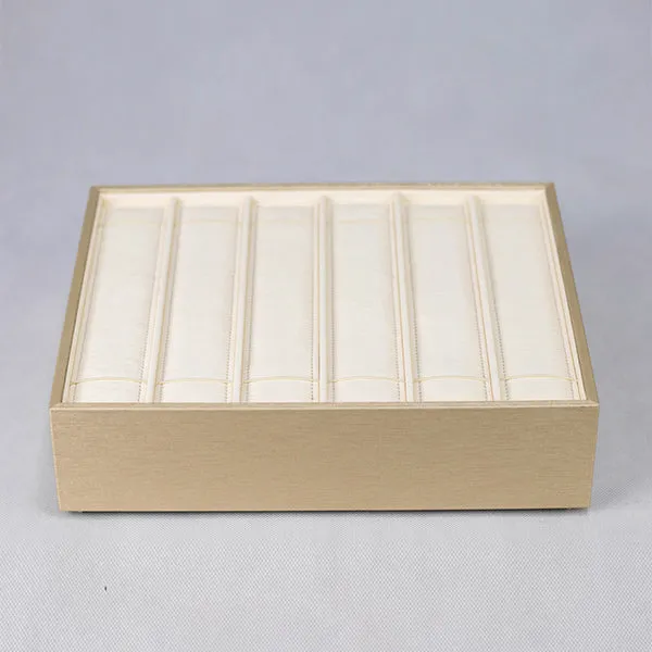 TR0034 Bracelet Display Tray 6 Slot Stackable