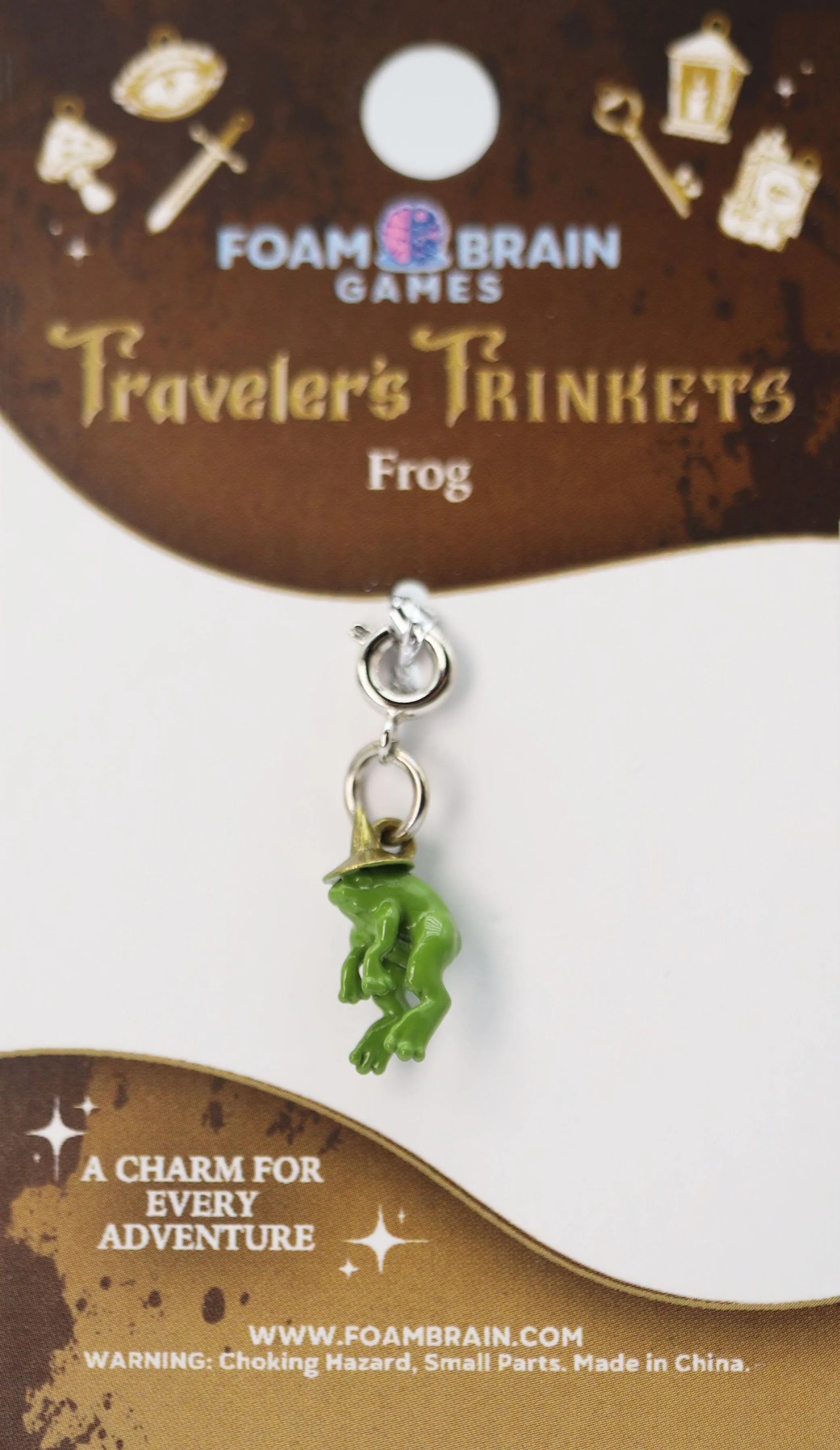 Traveler's Trinkets: Frog Charm