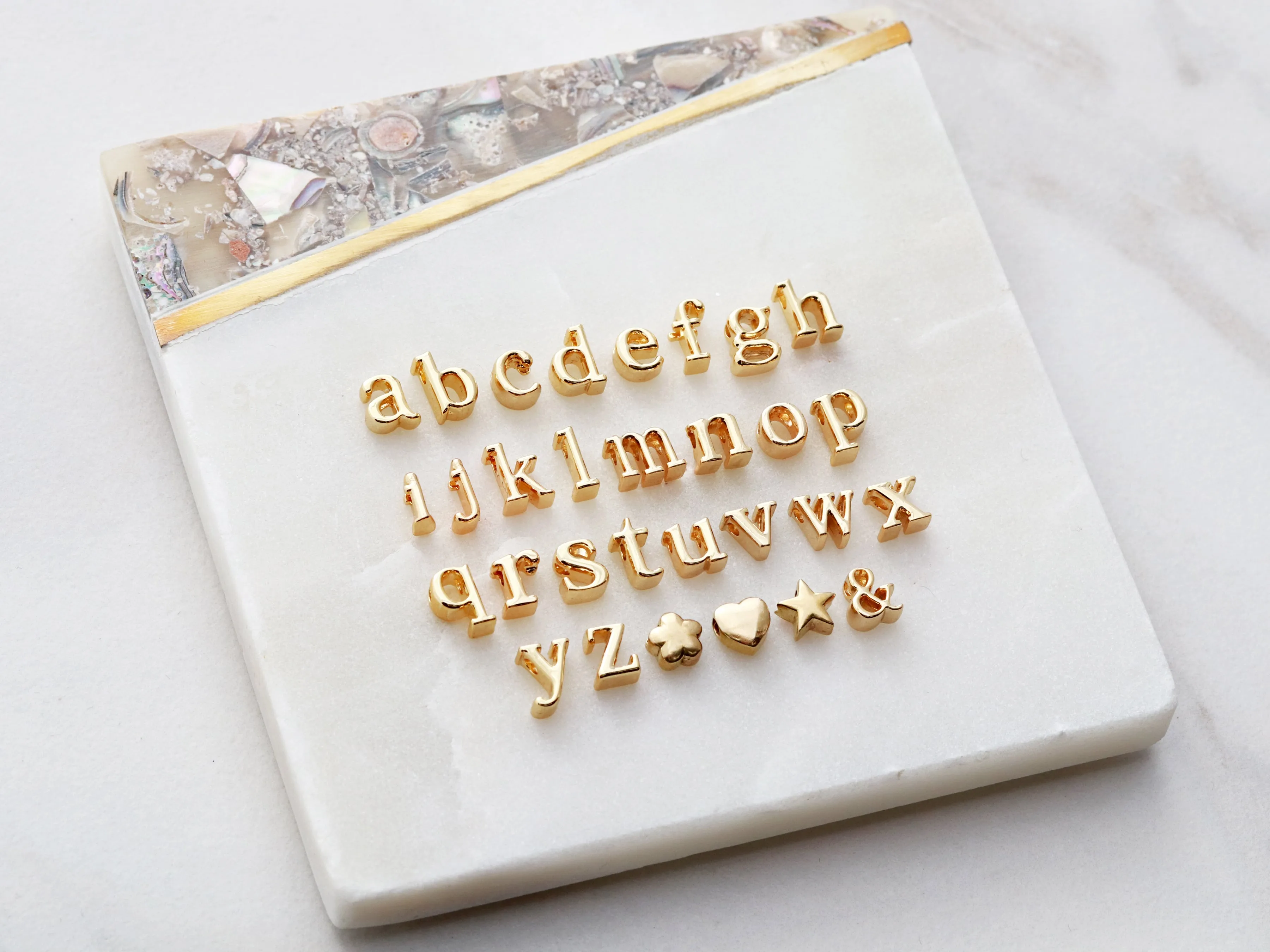 Triple Lowercase Bracelet