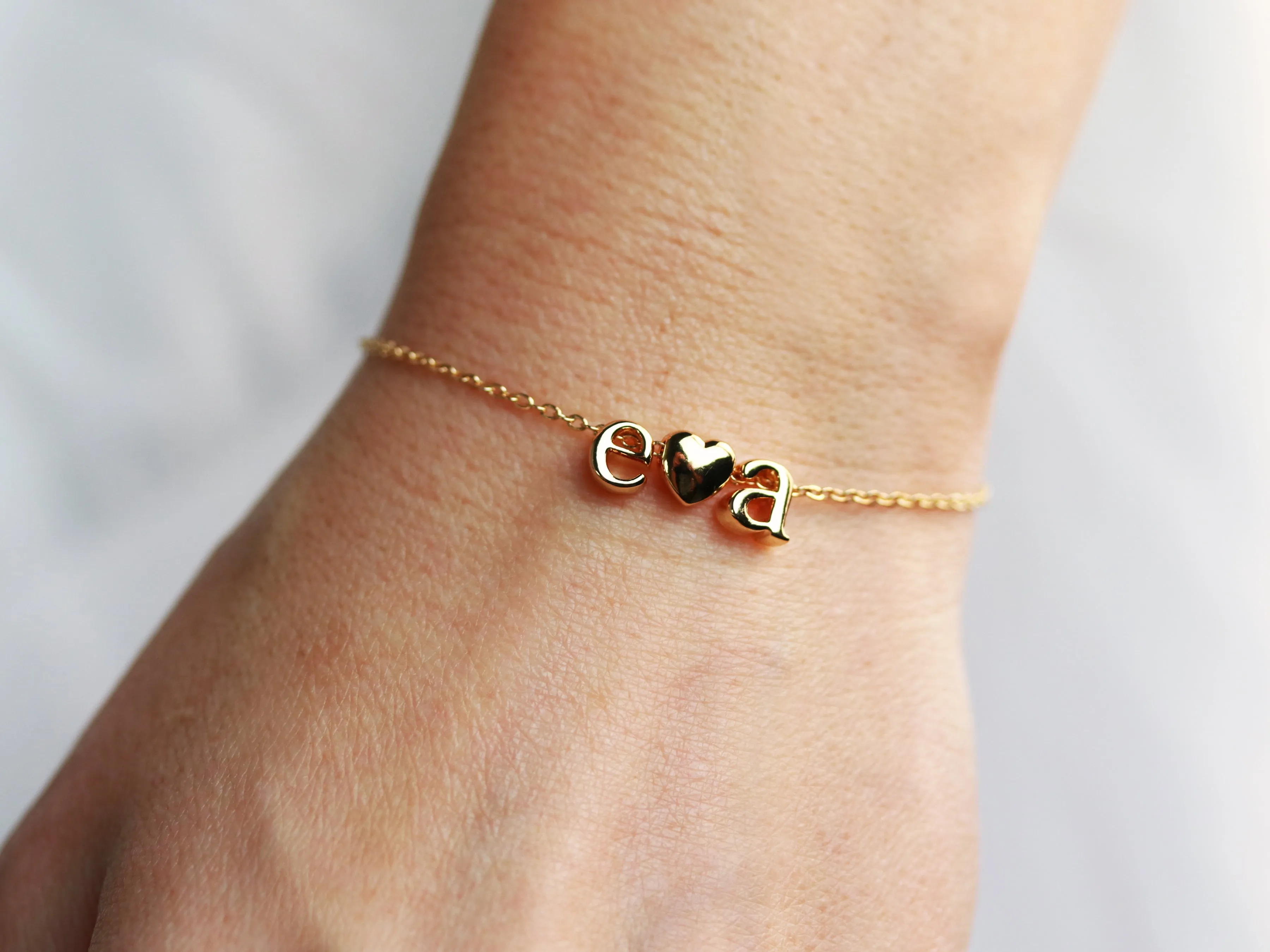 Triple Lowercase Bracelet