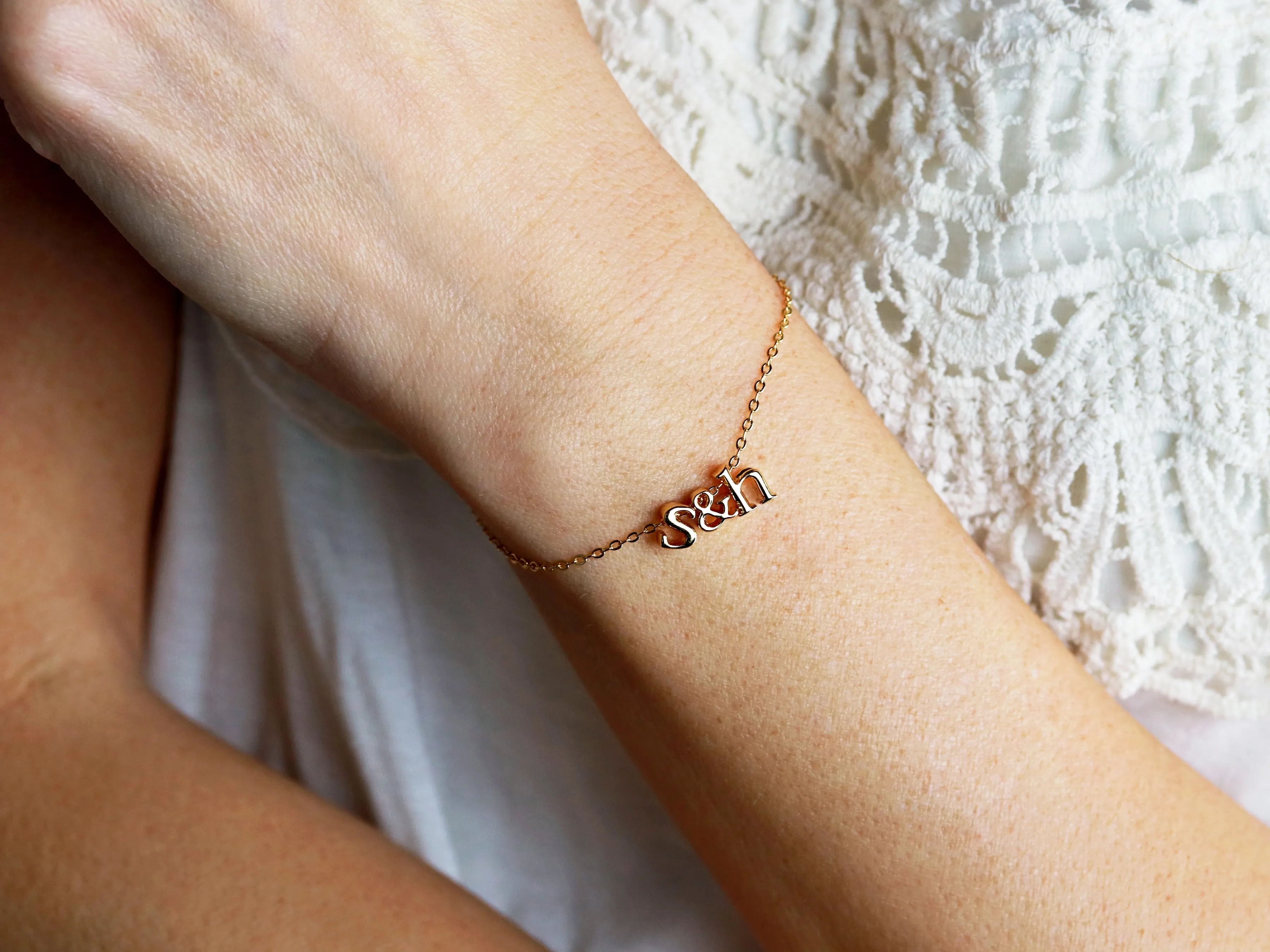 Triple Lowercase Bracelet