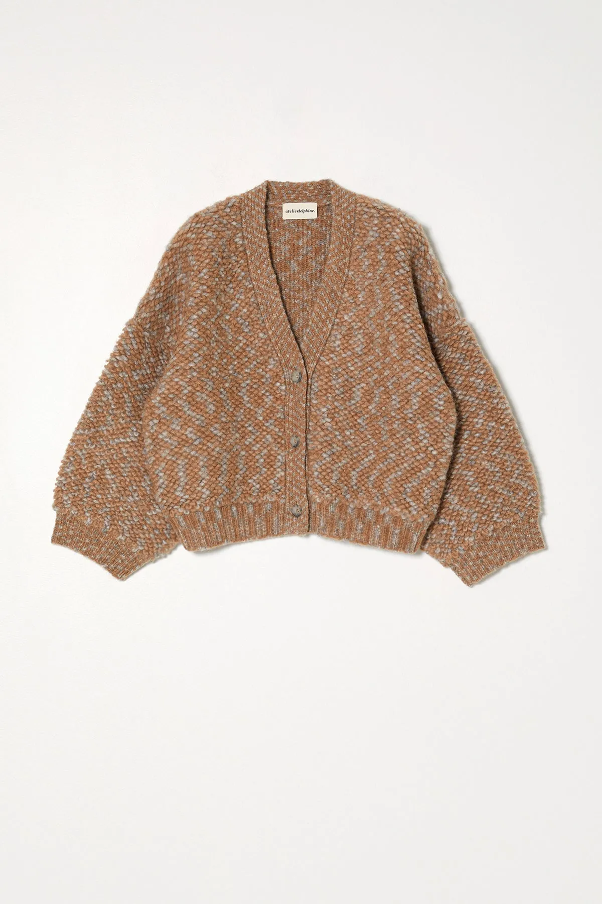TRISTAN CARDIGAN, FRENCH TERRY