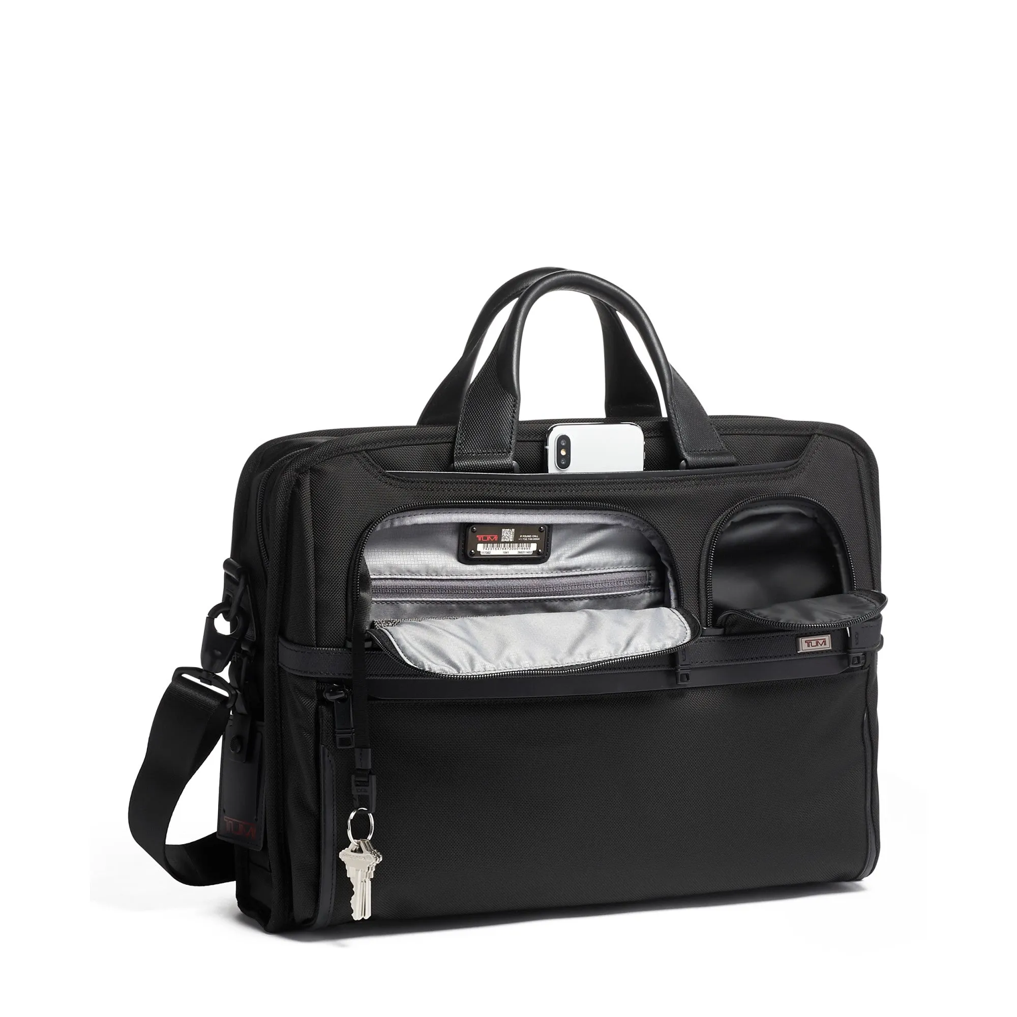 Tumi Alpha 3 Compact Lg Laptop Briefcase