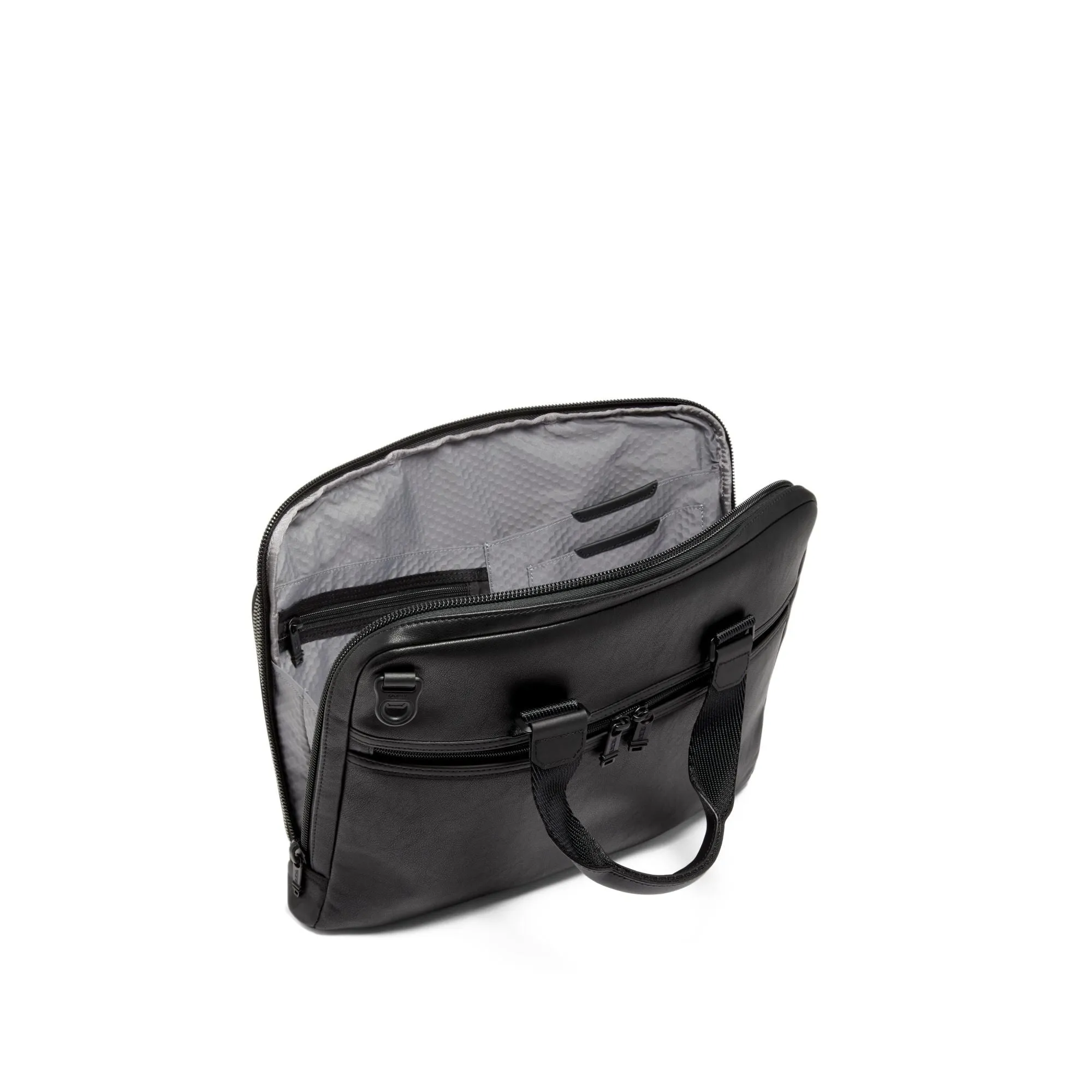 Tumi Alpha Bravo Leather Academy Briefcase