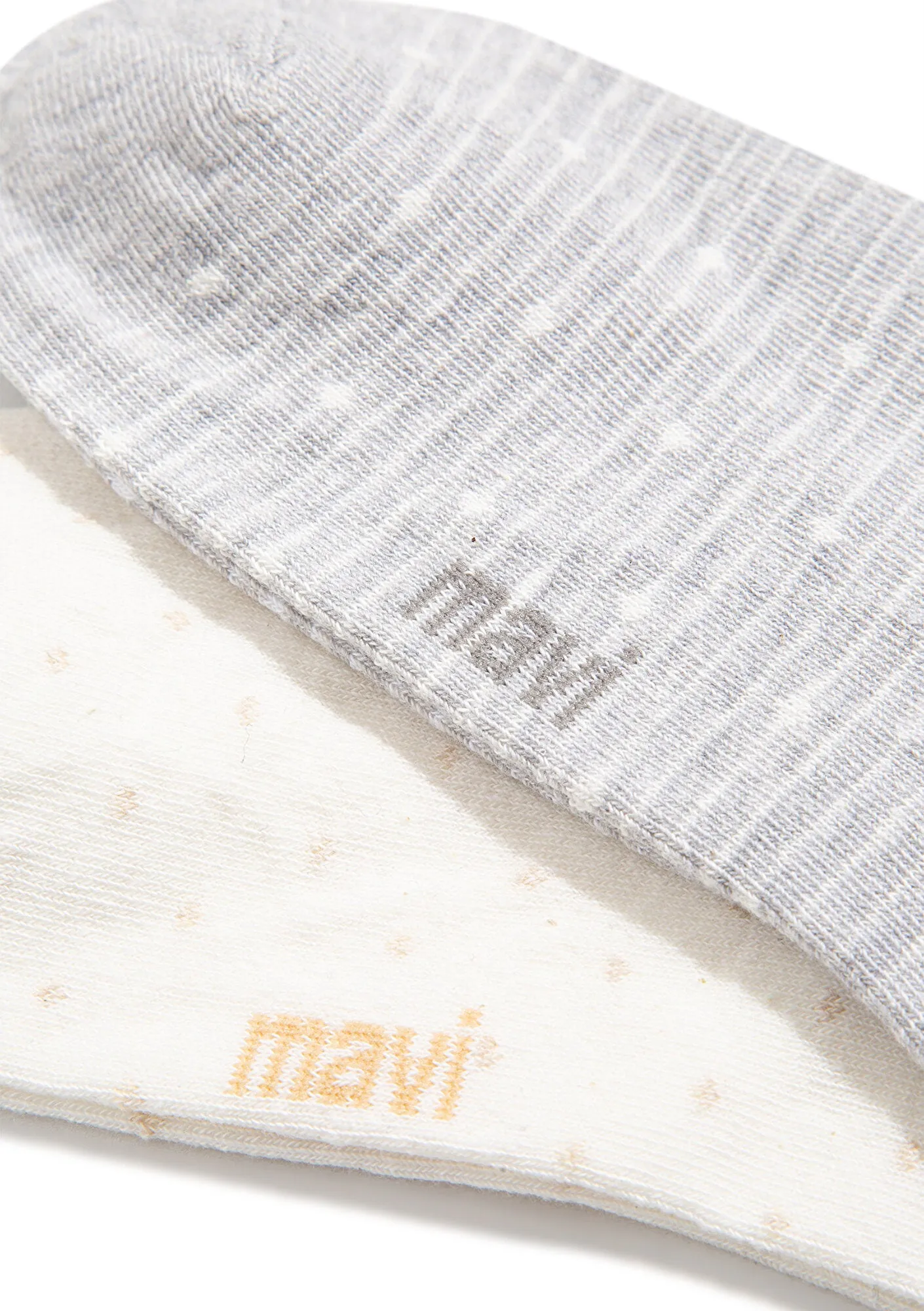 Two Packs Grey Ankle Socks