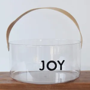 Unfilled Joy Acrylic Bucket