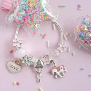 Unicorn charm bracelet