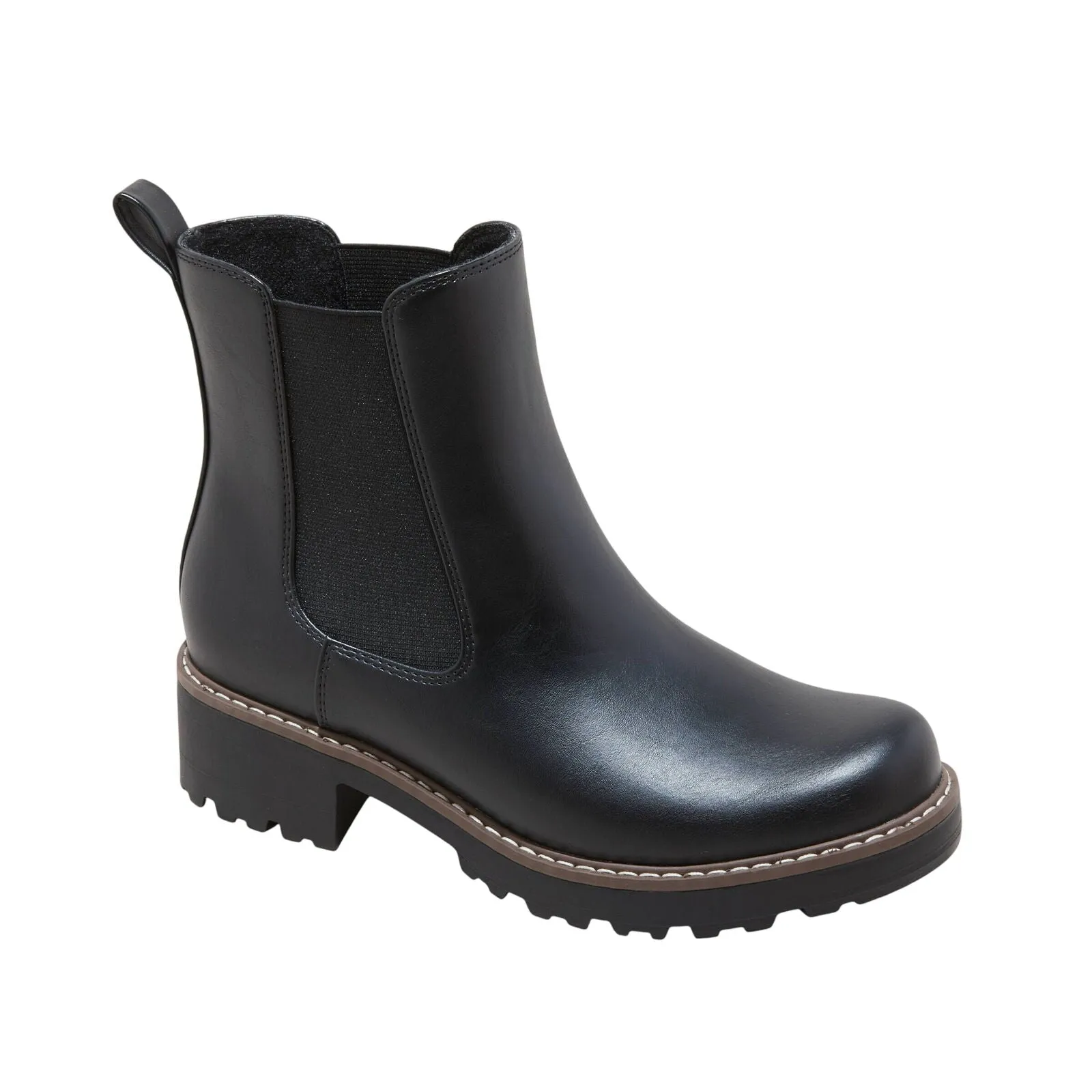 Universal Thread Womens Celina Chelsea Boots with Memory Foam Insole Black 9M