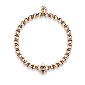 Vader | 18k Rose Gold | Crystal Charm Bracelet