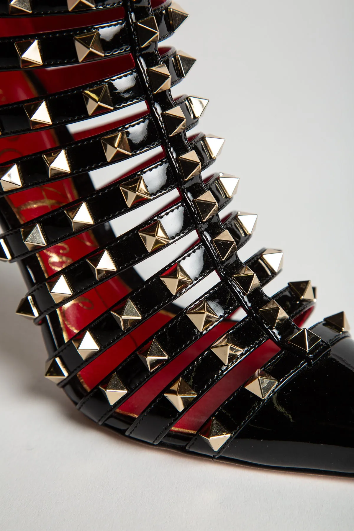VALENTINO | STUDDED T-STRAP BOOTIES