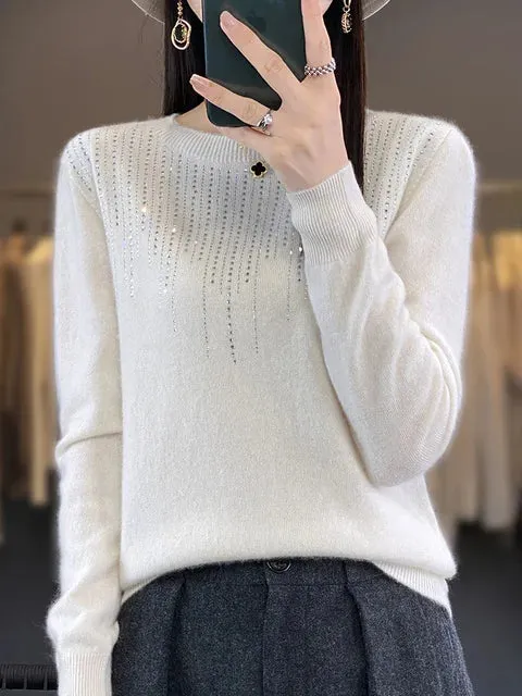 Warm glittery sweater