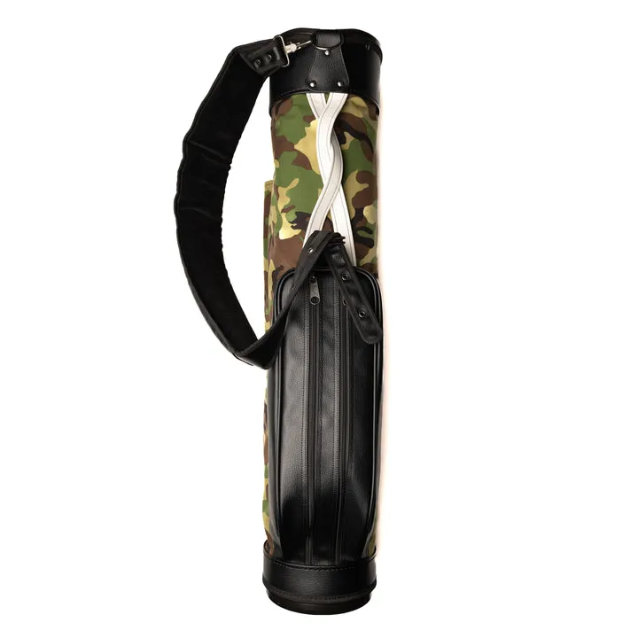Water-resistant Nylon Camo Sunday Golf Bag