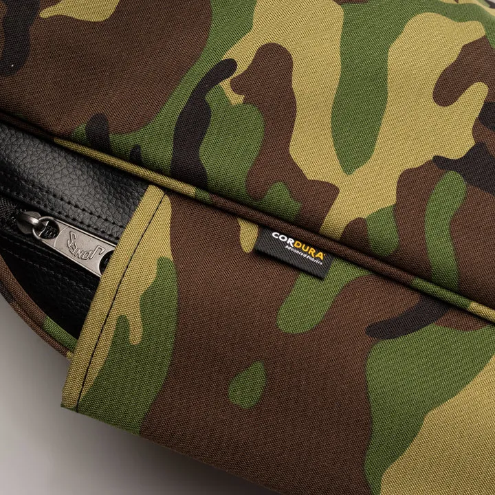 Water-resistant Nylon Camo Sunday Golf Bag