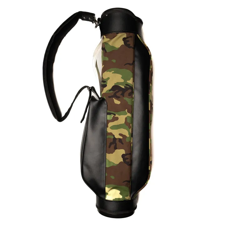 Water-resistant Nylon Camo Sunday Golf Bag